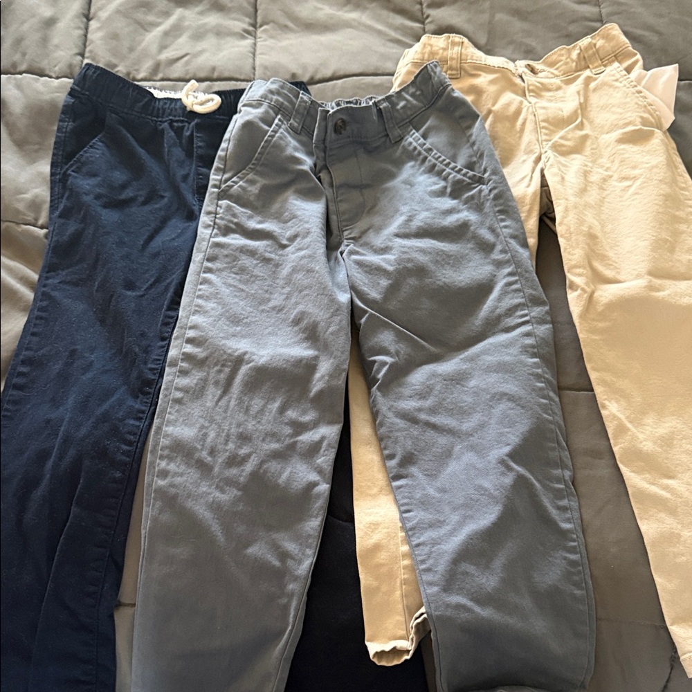 Old Navy Boys Pants - Navy, Gray, and Tan